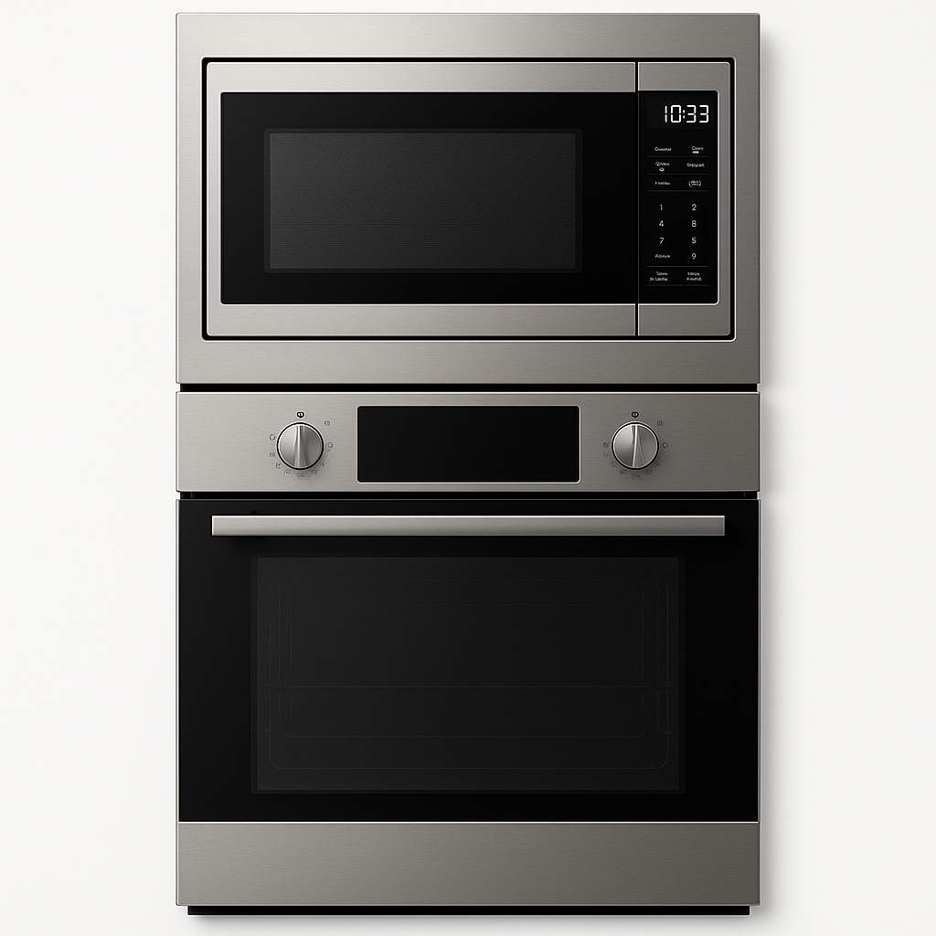 Steelwave Pro 30-Inch Built-In Oven & Microwave Suite