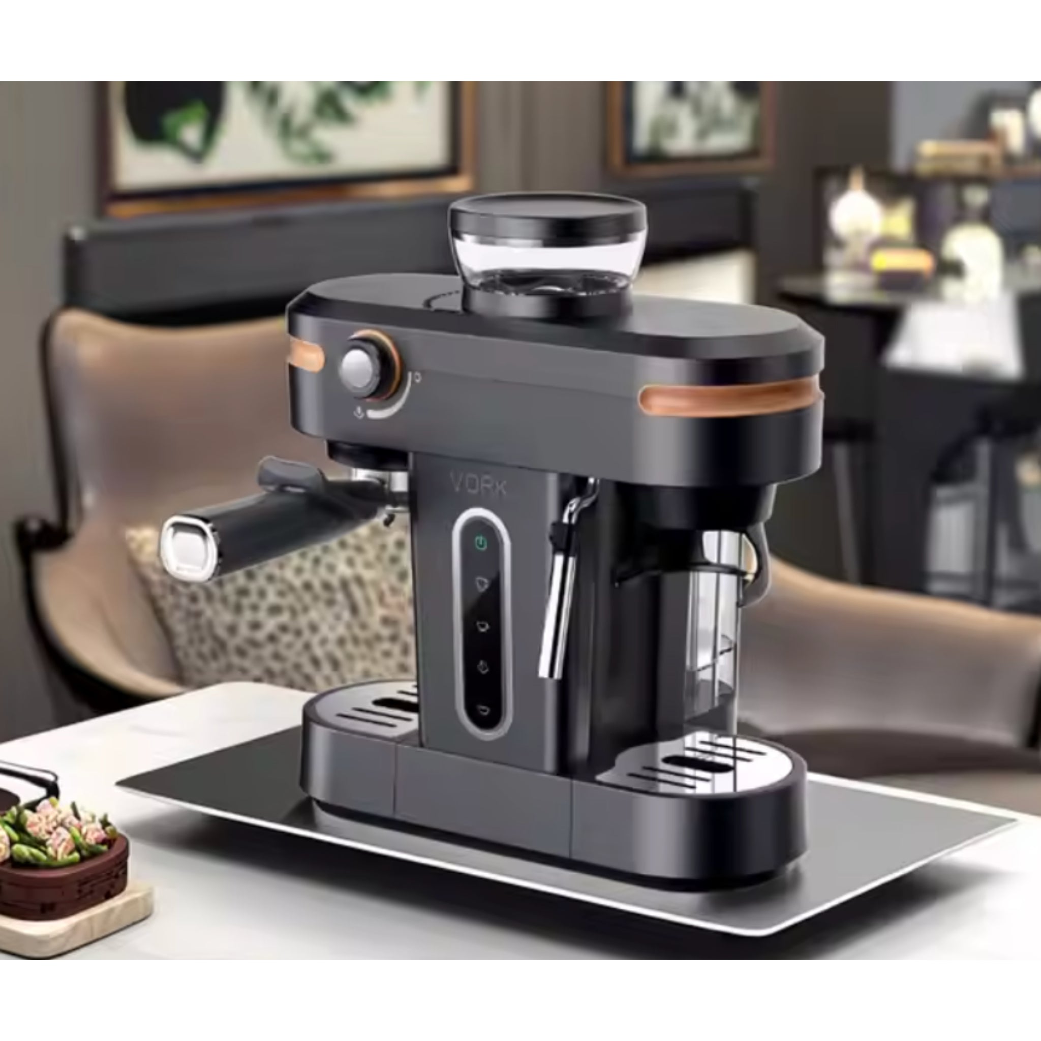 Vork AeroEdge Titanium 20-Bar Espresso Machine